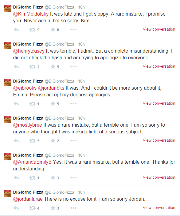 Digiorno Apologizes on Twitter